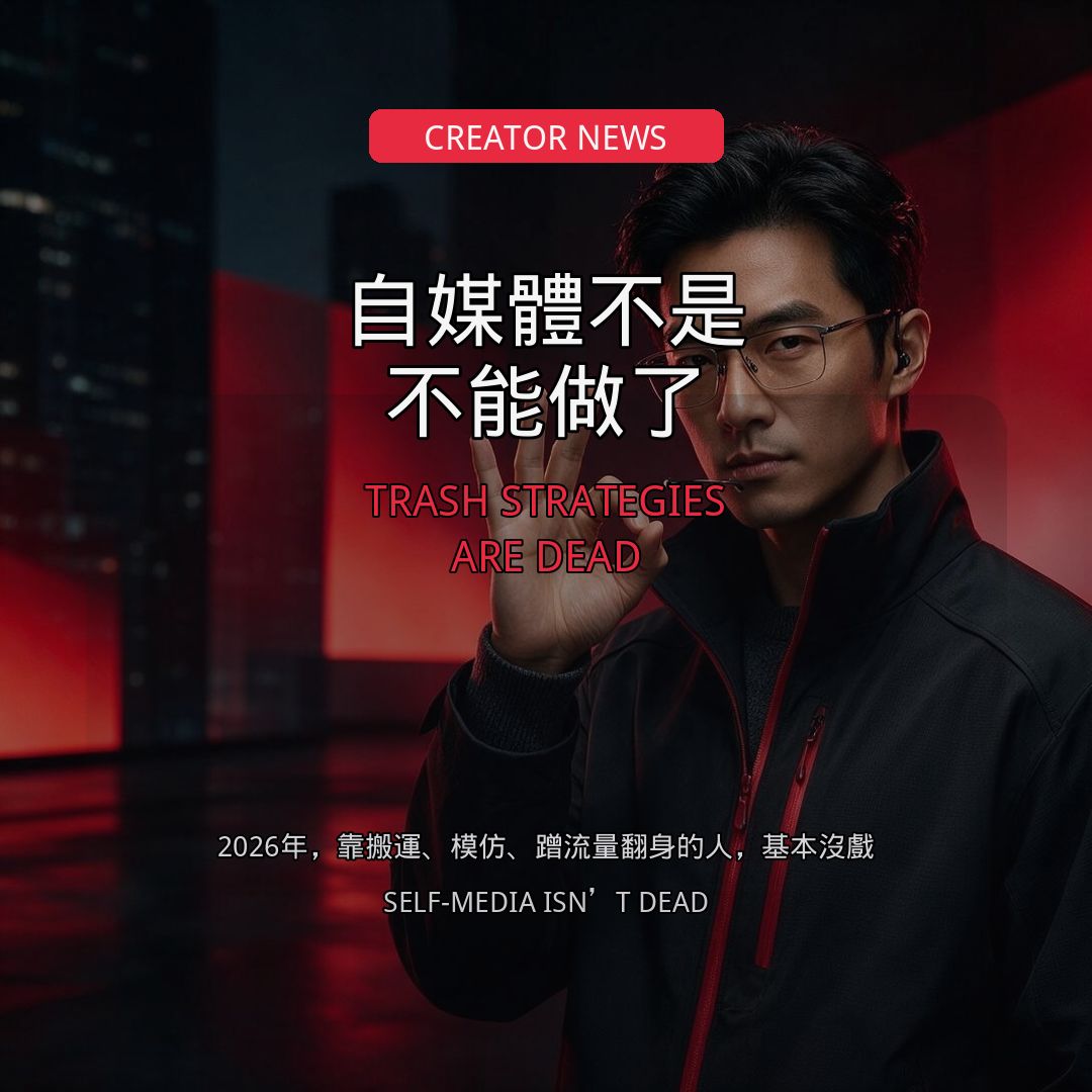 自媒體不是不能做了,是廢物打法死了